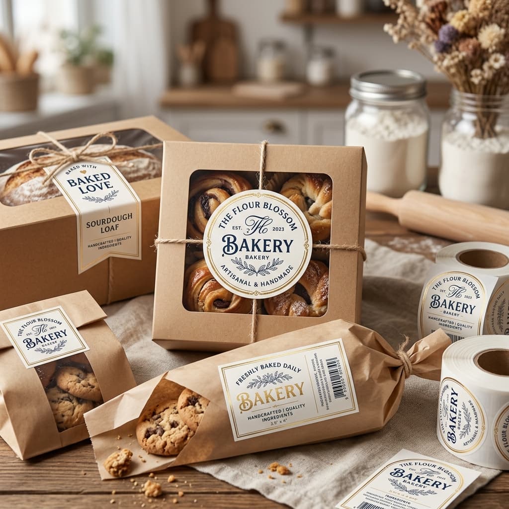 Custom Bakery Stickers & Labels