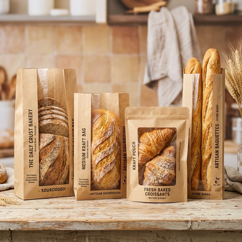 Food-Safe Paper Bags & Pouches