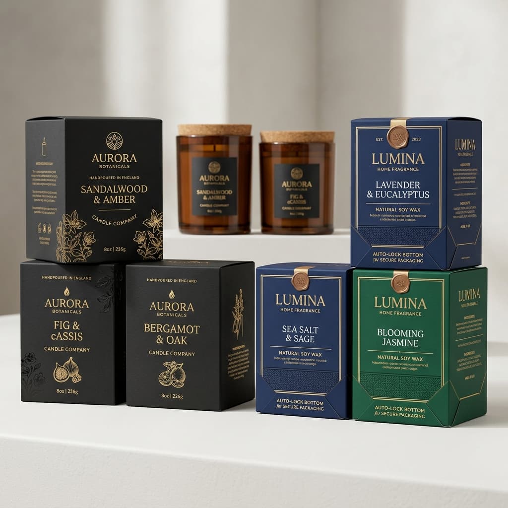 Custom Candle Packaging