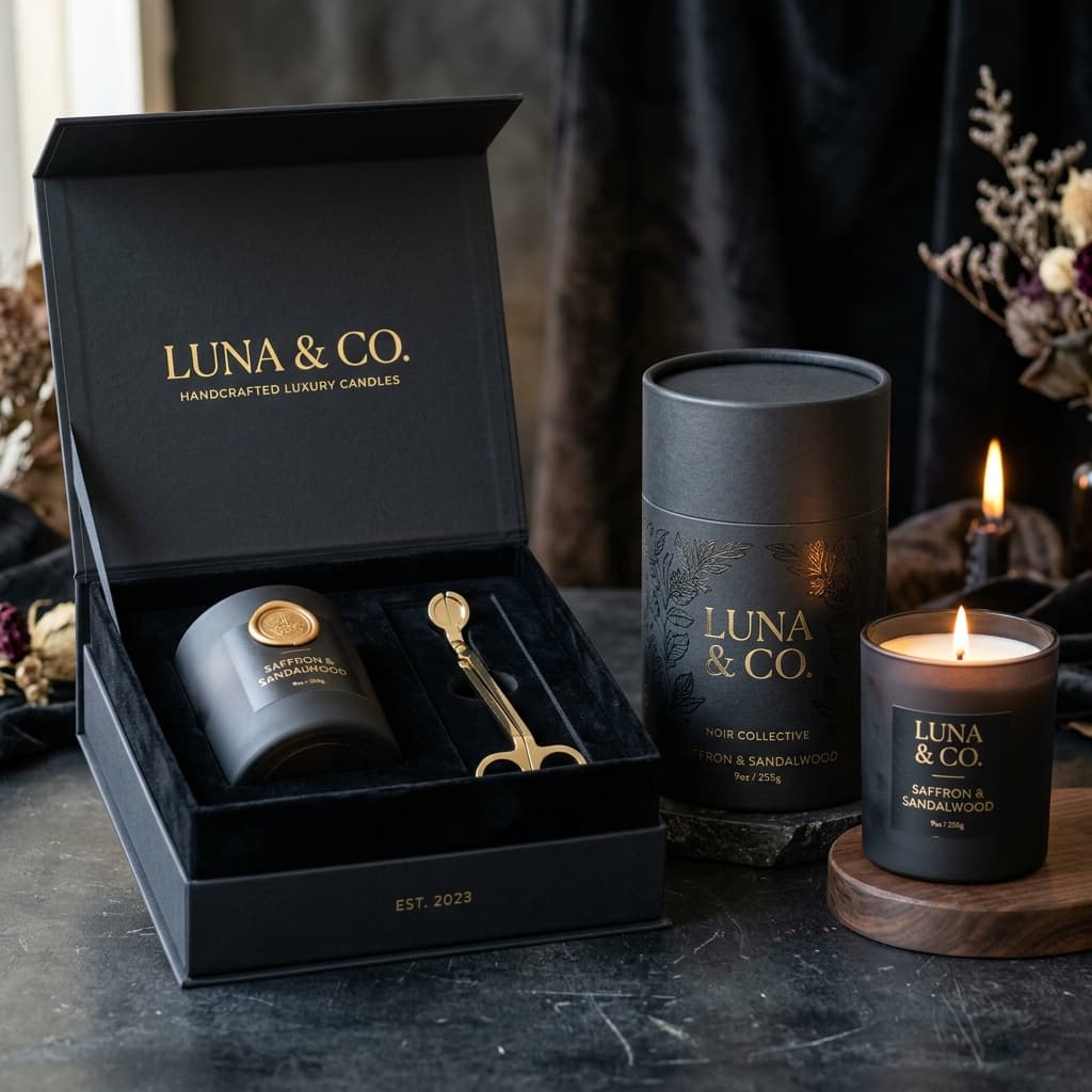 Luxury Rigid Candle Gift Sets