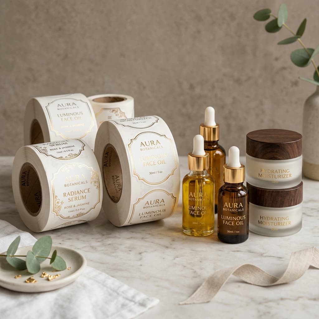 Waterproof Jar & Bottle Labels