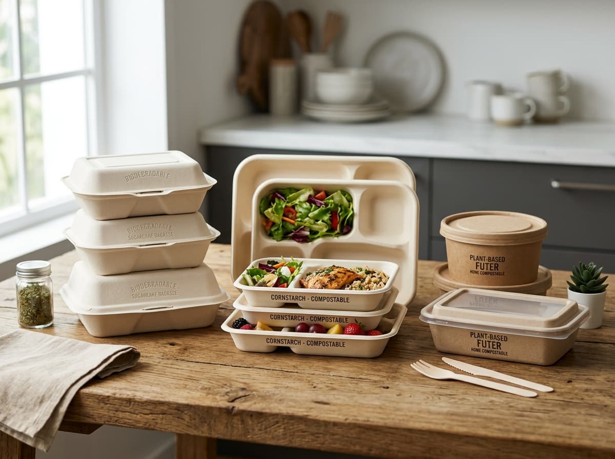 Eco Biodegradable Containers