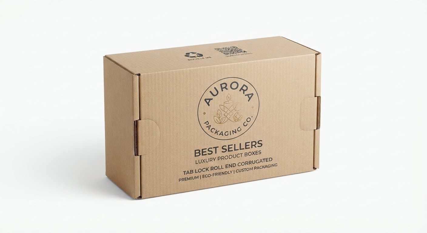 Tab Lock Roll End Corrugated Box